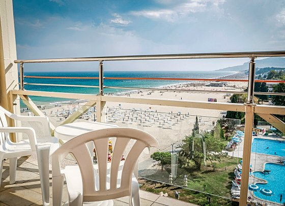Kaliakra Beach - Wohnbeispiel Doppelzimmer Meerblick (Zimmercodierungen DBM & DCM)