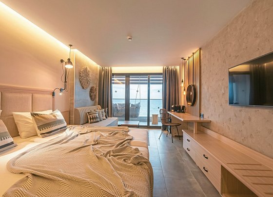 GRIFID Vistamar - Wohnbeispiel Doppelzimmer Konzept Meerblick (Zimmercodierung D2M)