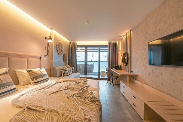 GRIFID Vistamar - Wohnbeispiel Doppelzimmer Konzept Meerblick (Zimmercodierung D2M)