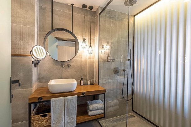 GRIFID Vistamar - Wohnbeispiel Doppelzimmer Meerblick (Zimmercodierungen D1M & DCM)