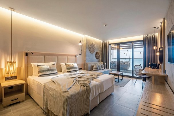 GRIFID Vistamar - Wohnbeispiel Doppelzimmer Konzept Meerblick (Zimmercodierung D2M)