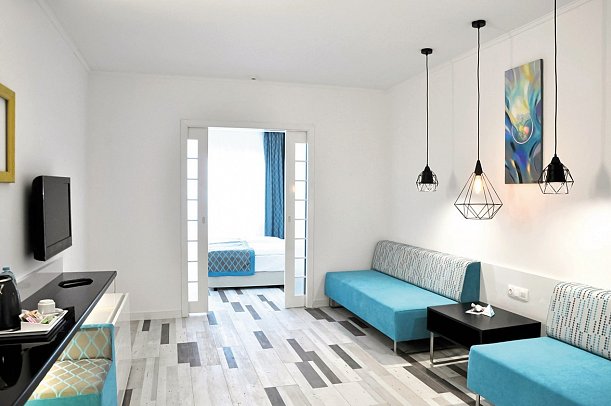 Sentido Marea - Wohnbeispiel Familienzimmer (Zimmercodierungen FBL, F1M & F2M)