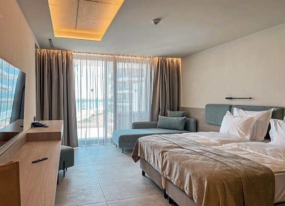 GRIFID Noa - Wohnbeispiel Doppelzimmer Deluxe Meerblick (Zimmercodierung DD5)