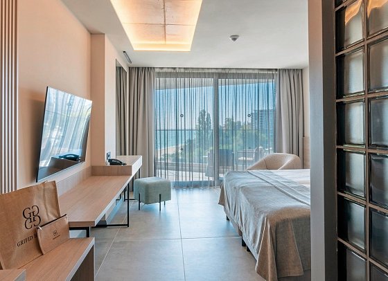 GRIFID Noa - Wohnbeispiel Doppelzimmer Deluxe Meerblick (Zimmercodierung DDM)