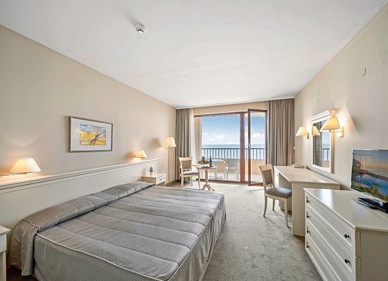 HVD Riviera Beach Hotel - Wohnbeispiel Appartement 1 Schlafzimmer Meerblick (Zimmercodierung ABM)