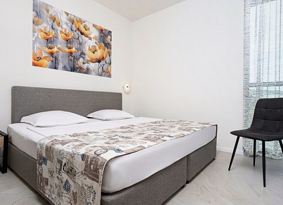 SH Dolce Mare - Wohnbeispiel Appartement 1 Schlafzimmer (Zimmercodierung AB1)