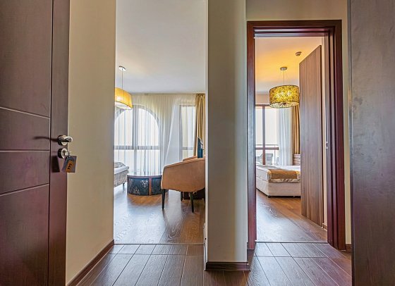 Golden Line - Wohnbeispiel Appartement 1 Schlafzimmer (Zimmercodierung AB1)