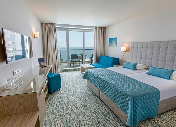 Astoria - Wohnbeispiel Doppelzimmer Meerblick (Zimmercodierung DBM)