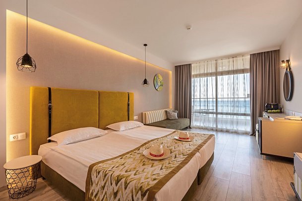 GRIFID Encanto Beach - Wohnbeispiel Doppelzimmer Cencept Meerblick (Zimmercodierung DXM)