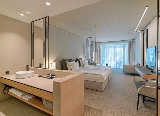 Ensana Aquahouse Health Spa Hotel - Wohnbeispiel Familienzimmer Premium Meerblick (Zimmercodierung FMM)
