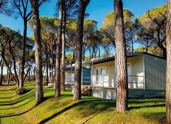 Belvedere Pineta Camping Village - Wohnbeispiel Mobilheim Adria Home (Zimmercodierung CB2)