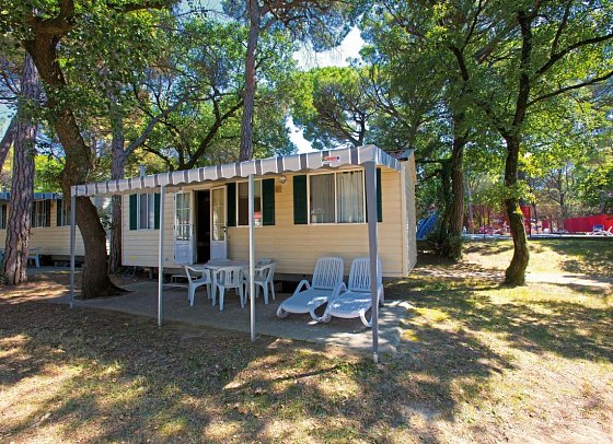 Belvedere Pineta Camping Village - Wohnbeispiel Mobilheim Green Holiday (Zimmercodierung CB3)