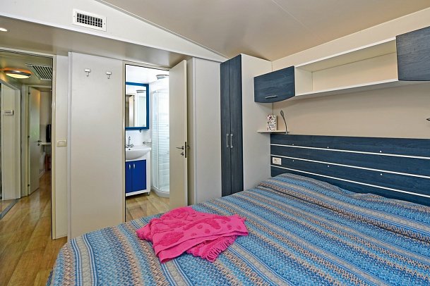 Camping Pino Mare - Wohnbeispiel Mobilheim Gold (Zimmercodierung CB3)
