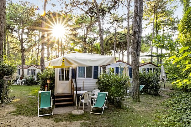 Camping Sabbiadoro - Wohnbeispiel Mobilheim 6 Mod H MH6 1-2 P. (Zimmercodierung CB4)