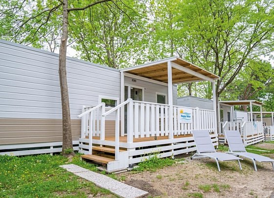Camping Residence Village (by Happy Camp) - Wohnbeispiel Mobilheim Happy Relax (Zimmercodierungen CG1 & CG2)