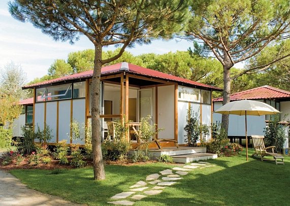 Jesolo Family Resort - Wohnbeispiel Chalet Comfort (Zimmercodierung CB4)