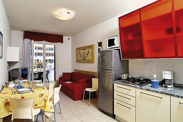 Feriendorf Villaggio Hemingway - Wohnbeispiel Appartement Bilo Superior (Zimmercodierung AS1)