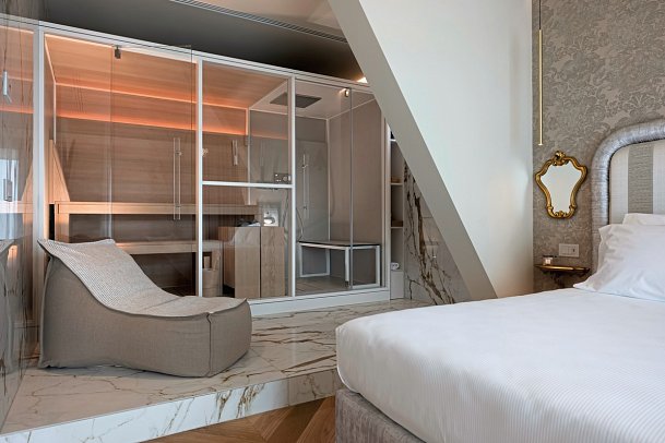 Savoy Beach Hotel & Thermal SPA - Wohnbeispiel Suite seitl. Meerblick (Zimmercodierung WB1)