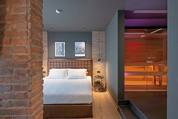 Savoy Beach Hotel & Thermal SPA - Wohnbeispiel Suite seitl. Meerblick (Zimmercodierung WB1)