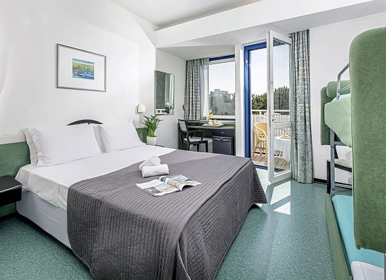 Medusa Splendid - Wohnbeispiel Vierbettzimmer Comfort (Zimmercodierung RB1)