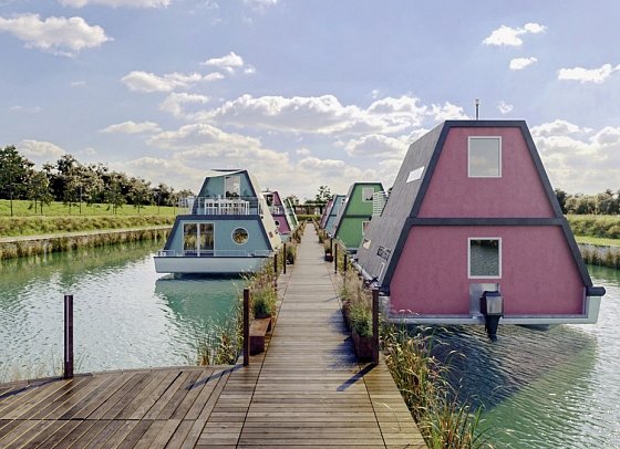 Marina Azzurra Resort - Wohnbeispiel Hausboot River (Zimmercodierungen OB1 & OX1)