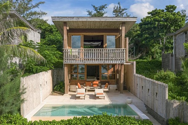 Six Senses Con Dao - Wohnbeispiel Ocean View Duplex Pool Villa (Zimmercodierung VBM)