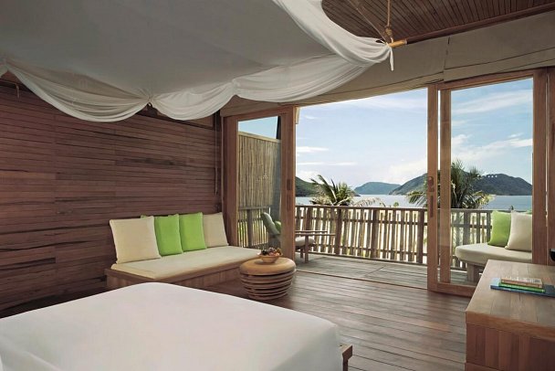 Six Senses Con Dao - Wohnbeispiel Beachfront Duplex Pool Villa (Zimmercodierung VBO)