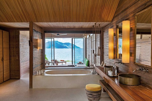 Six Senses Con Dao - Wohnbeispiel Beachfront Deluxe Pool Villa (Zimmercodierung VDO)