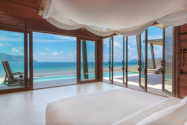 Six Senses Con Dao - Wohnbeispiel 2 BR Beach Front Pool Villa (Zimmercodierung V2R)