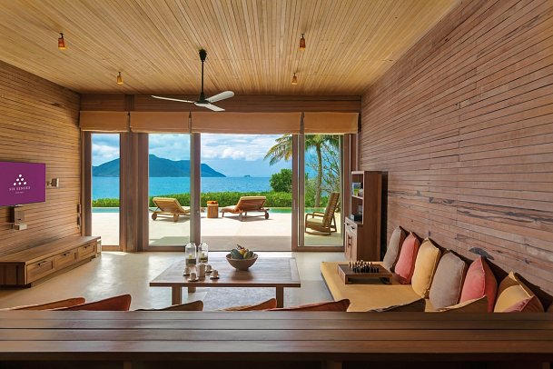 Six Senses Con Dao - Wohnbeispiel 2 Bedroom Beach Front Pool Villa (Zimmercodierungen V2R, VB3 & VB4)