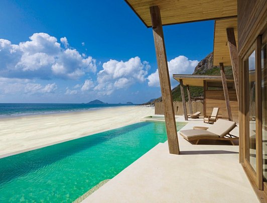 Six Senses Con Dao - Wohnbeispiel 2 BR Beach Front Pool Villa (Zimmercodierungen V2R & VB3)