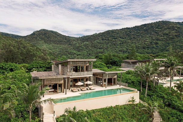 Six Senses Con Dao - Wohnbeispiel Ocean View 4 Bedroom Pool Villa (Zimmercodierung VB4)