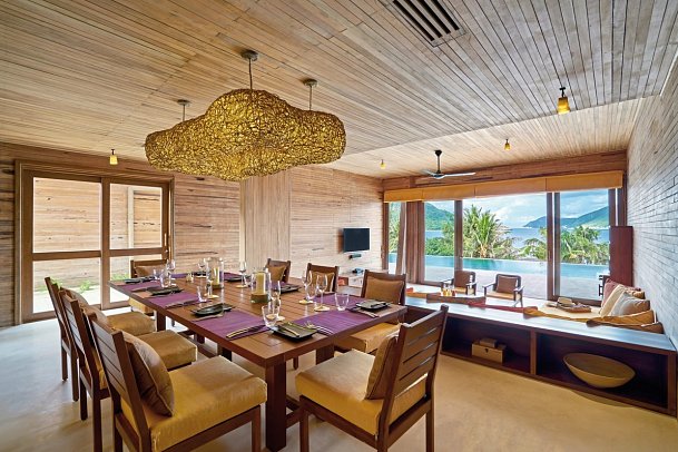 Six Senses Con Dao - Wohnbeispiel Ocean View 4 Bedroom Pool Villa (Zimmercodierungen VB4 & V3R)