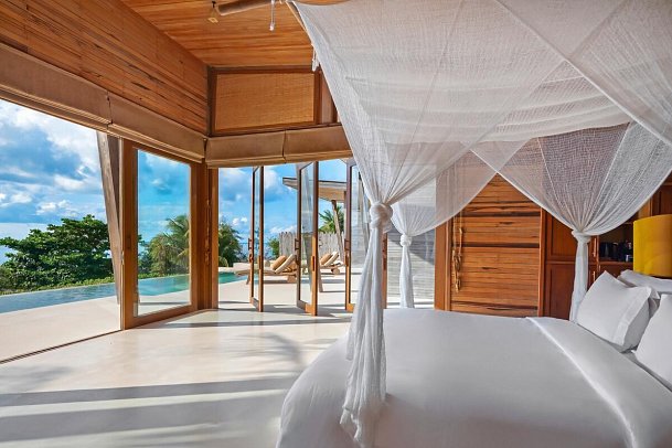Six Senses Con Dao - Wohnbeispiel 3 BR Ocean View Pool Villa (Zimmercodierungen V3R & VB4)