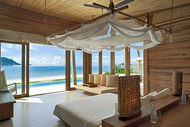 Six Senses Con Dao - Wohnbeispiel Beachfront 3BR Pool Villa (Zimmercodierung VB3)