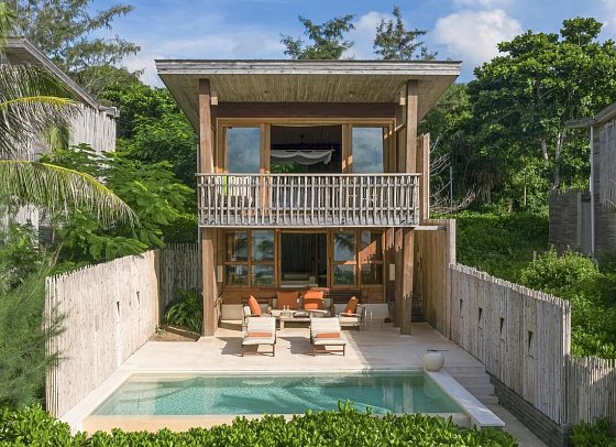 Six Senses Con Dao - Wohnbeispiel Ocean View Duplex Pool Villa (Zimmercodierung VBM)