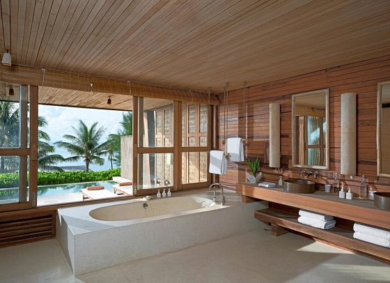 Six Senses Con Dao - Badbeispiel Ocean View Duplex Pool Villa (Zimmercodierung VBM)