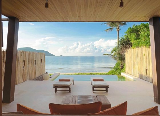 Six Senses Con Dao - Wohnbeispiel Beachfront Duplex Pool Villa (Zimmercodierung VBO)