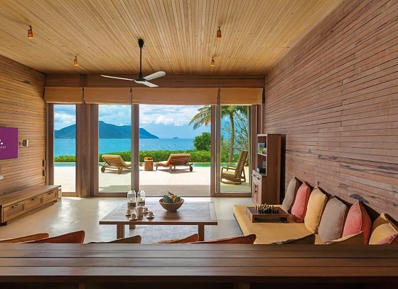 Six Senses Con Dao - Wohnbeispiel 2 Bedroom Beach Front Pool Villa (Zimmercodierungen V2R, VB3 & VB4)