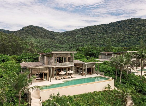 Six Senses Con Dao - Wohnbeispiel Ocean View 4 Bedroom Pool Villa (Zimmercodierung VB4)