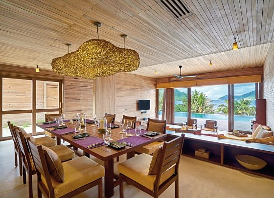 Six Senses Con Dao - Wohnbeispiel Ocean View 4 Bedroom Pool Villa (Zimmercodierungen VB4 & V3R)