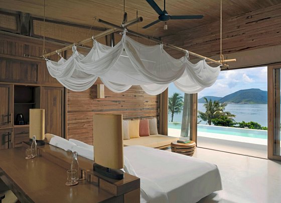 Six Senses Con Dao - Wohnbeispiel 3 BR Ocean View Pool Villa (Zimmercodierungen V3R & VB4)
