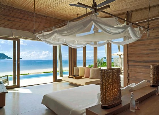 Six Senses Con Dao - Wohnbeispiel Beachfront 3BR Pool Villa (Zimmercodierung VB3)