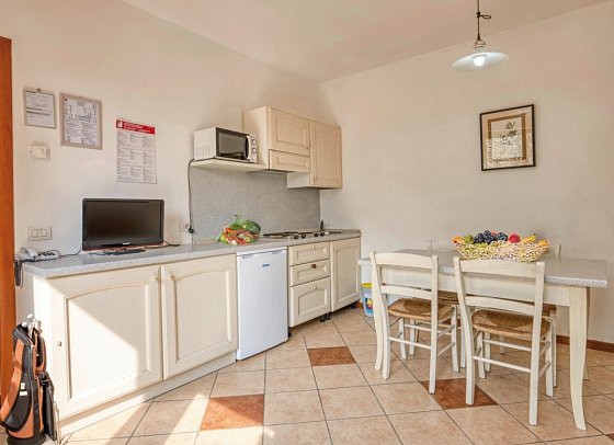 Golf Residence - Wohnbeispiel Appartement 1 Schlafzimmer (Zimmercodierung AB2)