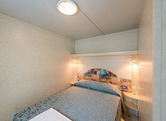 Camping Toscolano - Wohnbeispiel Mobilheim Standard (Zimmercodierungen CB2 & CB3)