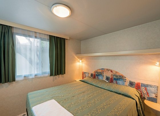 Camping Toscolano - Wohnbeispiel Mobilheim Standard (Zimmercodierungen CB2 & CB3)