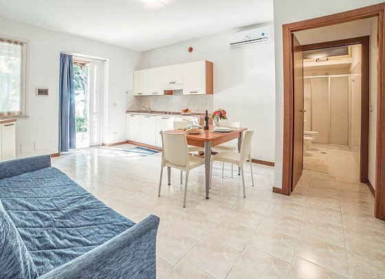 Camping Wien - Wohnbeispiel Appartement mit 2 Schlafzimmern (Zimmercodierung OB1)