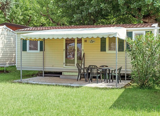 Camping Wien - Wohnbeispiel Maxicaravan (Zimmercodierung OB2)