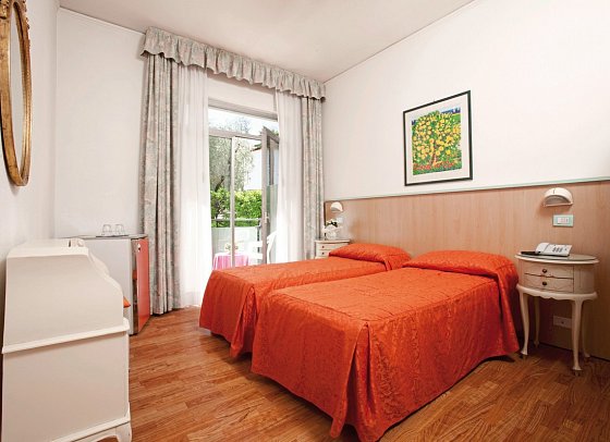 Hotel Rely - Wohnbeispiel Doppelzimmer (Zimmercodierungen DB1 & DB8)