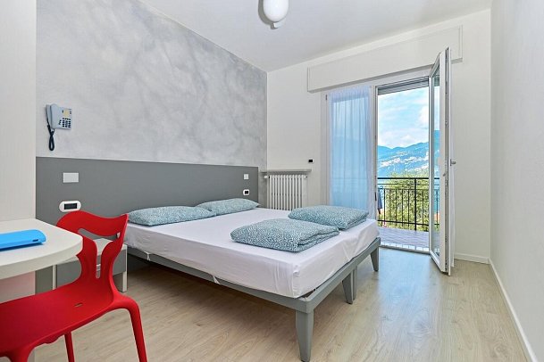Casa Gagliardi - Wohnbeispiel Doppelzimmer Seeblick (Zimmercodierung D1I)